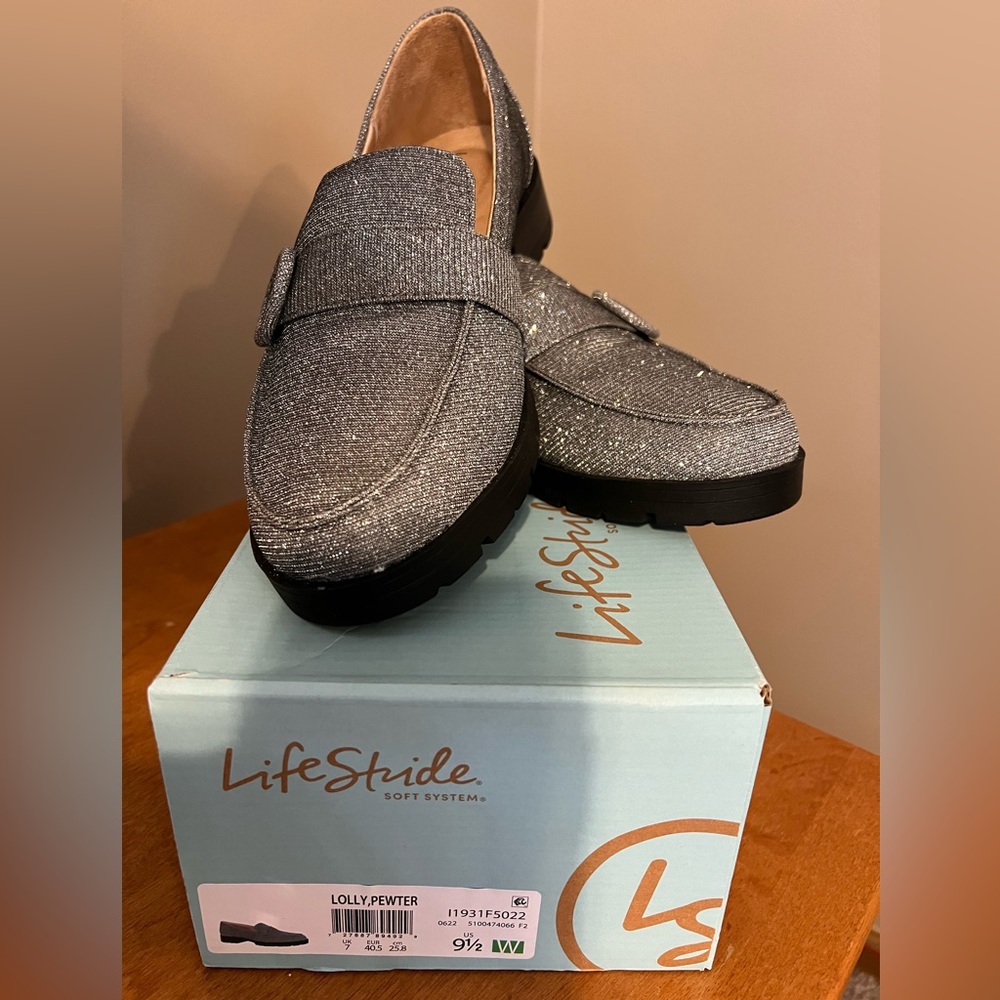 Lifestride Lilly Loafer 9.5 Wide